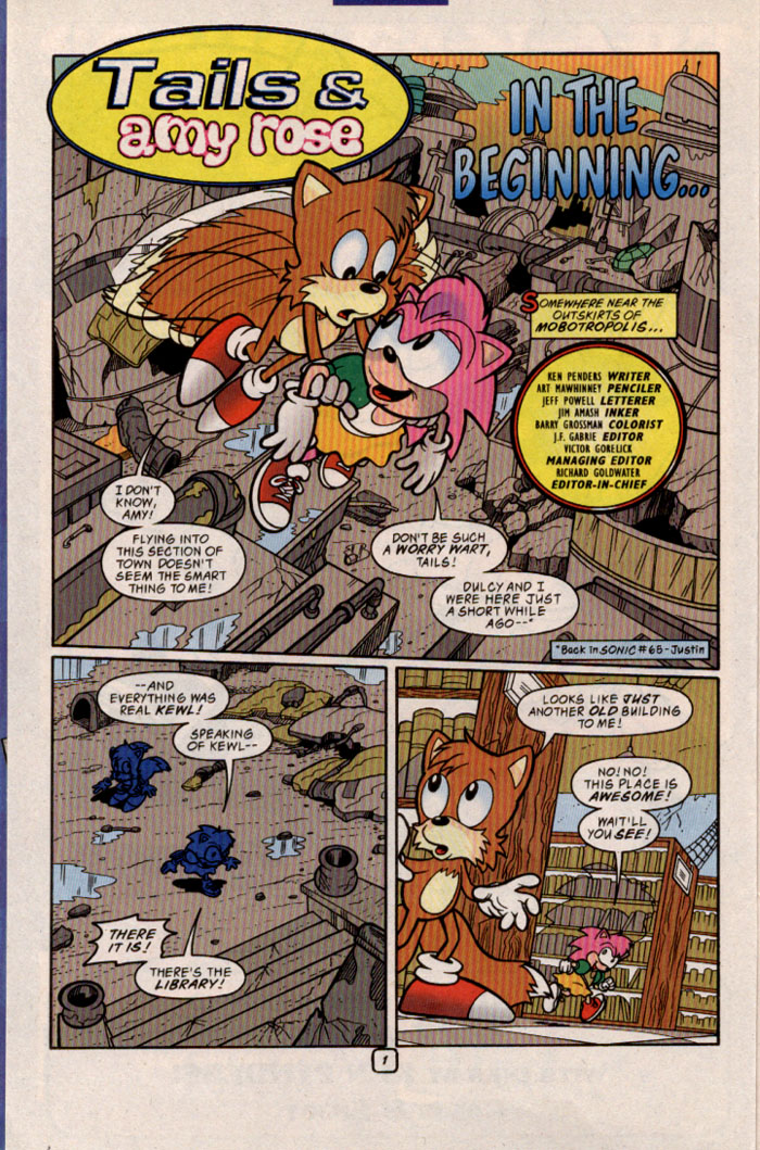 Sonic - Archie Adventure Series June 1999 Page 6